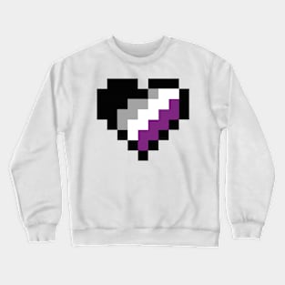 Asexual heart Crewneck Sweatshirt